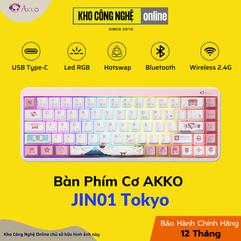 Bàn phím cơ AKKO JIN01 Tokyo