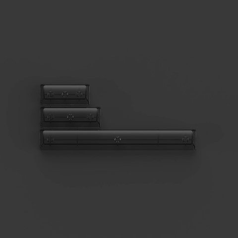 Bộ keycap cho bàn phím cơ AKKO Black (PC / ASA-Clear profile / 155 nút)