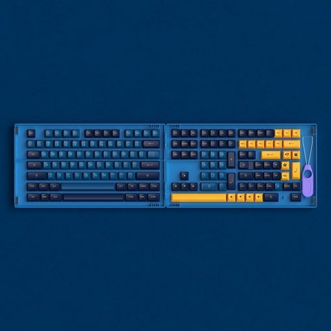 AKKO Keycap set – Macaw (PBT Double-Shot/ASA profile/199 nút)