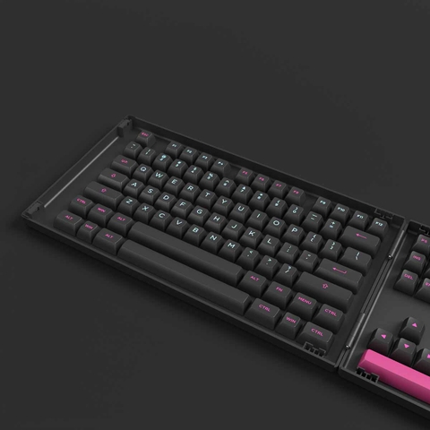 AKKO Keycap set – Midnight (PBT Double-Shot/ASA profile/178 nút)