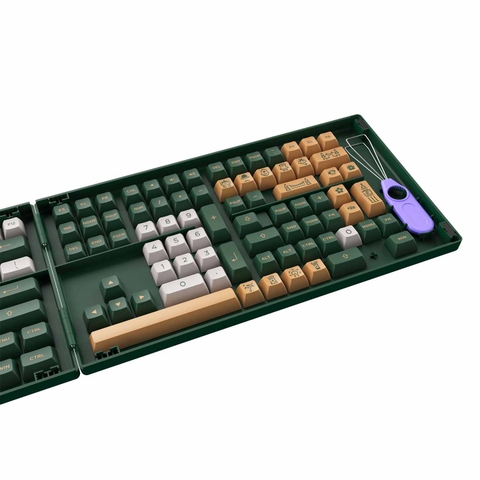 Keycap AKKO World Tour London (PBT Double-Shot/ ASA profile/ 198 nút)