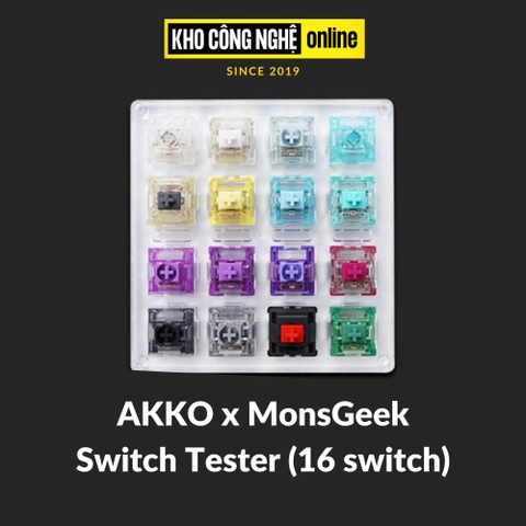 Bộ MonsGeek Switch Tester (16 switch)
