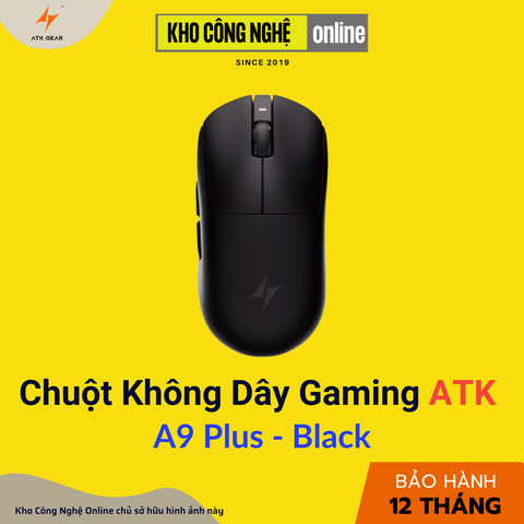 Chuột Gaming ATK A9 Plus Tri-mode NearLink Black