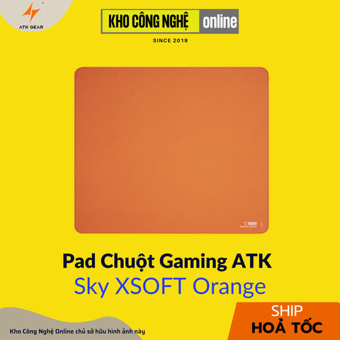 Lót chuột Gaming ATK XSoft Orange