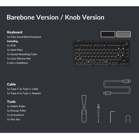 Bàn Phím Cơ Keychron V1 Custom QMK