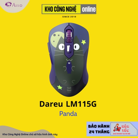 Chuột không dây DAREU LM115G Multi-Color Dragon / Cat / Bear / Dog / Monkey / Lion / Panda / Sheep