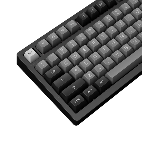 Bàn phím AKKO PC75B Plus Black & Silver (Bluetooth 5.0/ Wireless 2.4Ghz / Hotswap / Foam tiêu âm / AKKO CS Jelly switch)