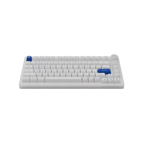 Bàn phím AKKO PC75B Plus Blue on White (Bluetooth 5.0 / Wireless 2.4Ghz / Hotswap / Foam tiêu âm / AKKO CS Jelly switch)