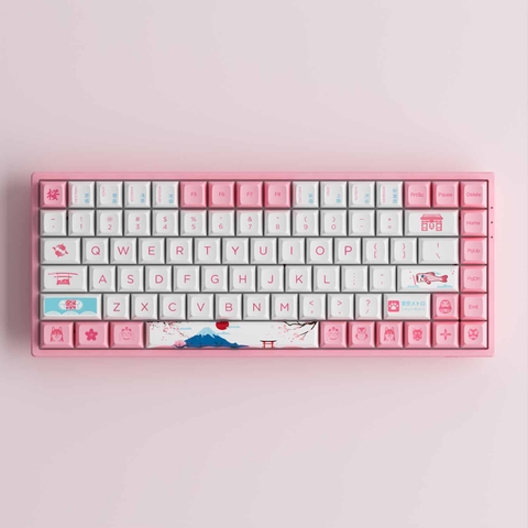 Bàn phím cơ AKKO 3084B Plus World Tour Tokyo R2 (Bluetooth 5.0/ Wireless 2.4Ghz/ Hotswap/ Foam tiêu âm/ AKKO CS Jelly sw)