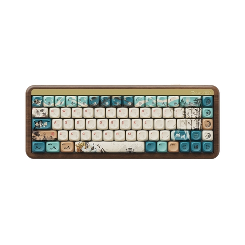 Bàn phím cơ AKKO MU01 Joy of Life (Hotswap / RGB / Multi-Modes / Switch V3 Piano Pro) - Hàng Chính Hãng