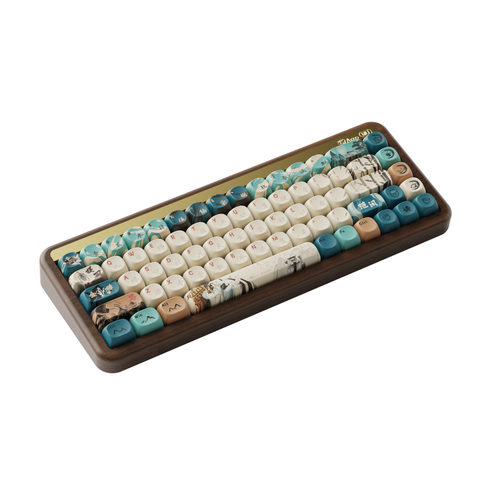 Bàn phím cơ AKKO MU01 Joy of Life (Hotswap / RGB / Multi-Modes / Switch V3 Piano Pro) - Hàng Chính Hãng