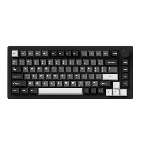 Bàn phím cơ MonsGeek M1 V5 Black & Silver Mirror Switch