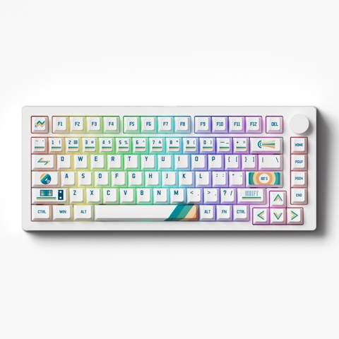 Bàn phím cơ MonsGeek M1 V5 VIA 1980s Botany Switch