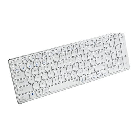 Bàn Phím Không Dây Rapoo E9350G - Trắng