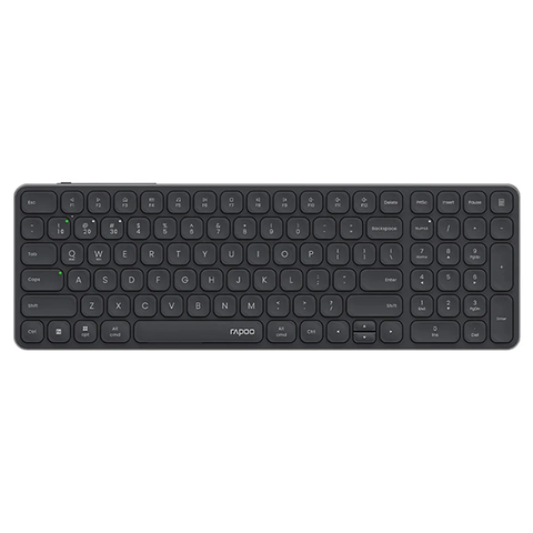 Bàn Phím Không Dây Rapoo E9350L - Đen
