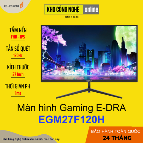 Màn hình Gaming EDRA EGM27F120H 27 inch FullHD 120Hz