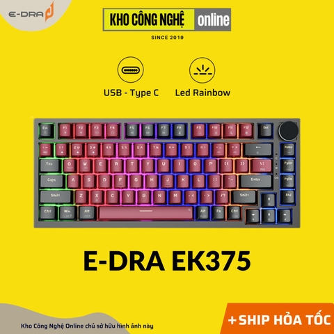 Bàn phím cơ E-DRA EK375