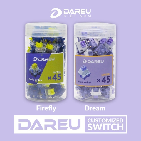 Công Tắc Bàn Phím Cơ Dareu Switch DareU Dream | DareU Firefly - (45 switch / hộp)
