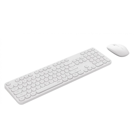 Bộ phím chuột không dây Rapoo X260S - Trắng
