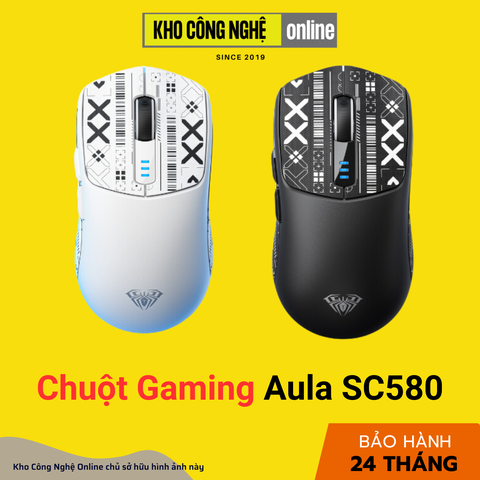 Chuột Aula SC580 có kết nối 3 Mode