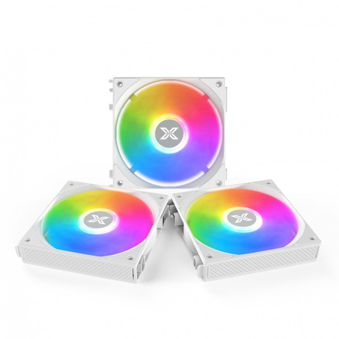 Tản Nhiệt XIGMATEK STARLINK / STARLINK ARTIC - ARGB, MODULAR DESIGN, PACK x3