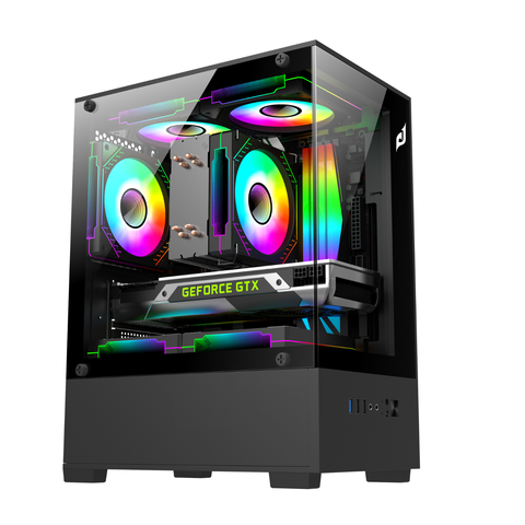 Vỏ Case máy tính EDRA ECS1303 - Đen