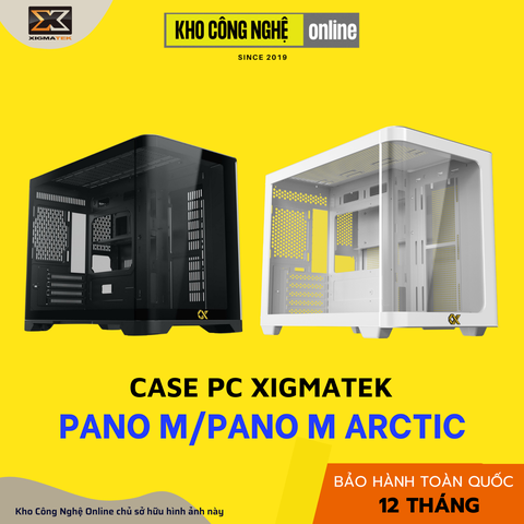 Vỏ Case máy tính XIGMATEK ALPHA PANO M / PANO M ARTIC