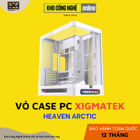 Vỏ Case XIGMATEK HEAVEN ARCTIC