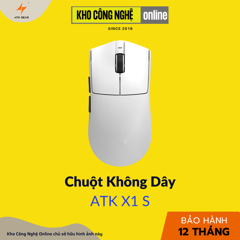Chuột ATK X1 S Trắng