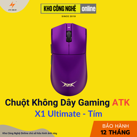Chuột ATK X1 Ultimate - Tím