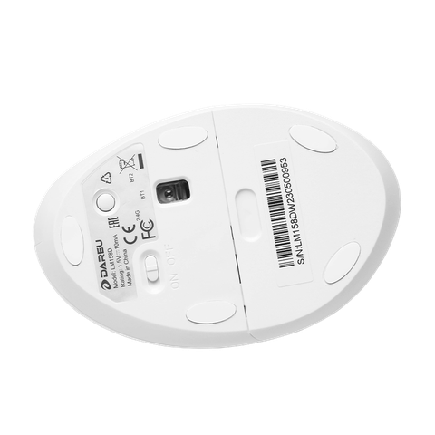 Chuột không dây DAREU LM158D - Trắng