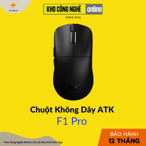 Chuột ATK F1 Pro Đen