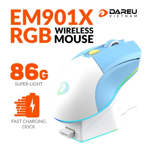 Chuột DAREU EM901 RGB / EM901X RGB (BRAVO ATG4090 sensor)