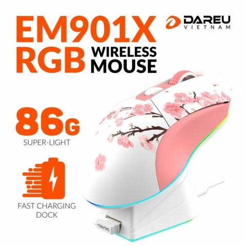 Chuột DAREU EM901 RGB / EM901X RGB (BRAVO ATG4090 sensor)