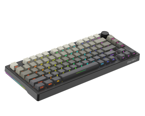 Bàn Phím Cơ Dareu EK75 Pro Cloudy Aqua