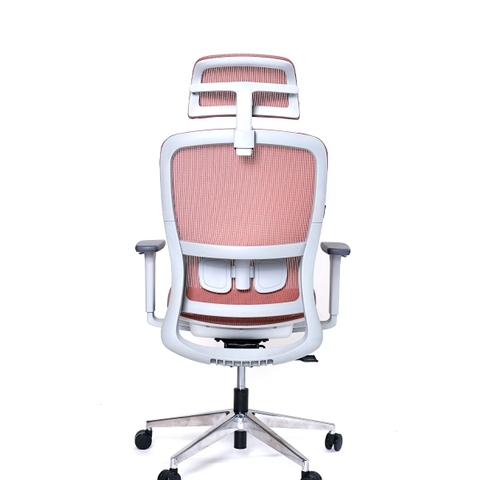 Ghế Công Thái Học Gami Lum2 - Bản Kê Tay 2D / Hồng ( Không Chân Gác)