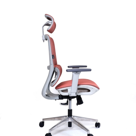 Ghế Công Thái Học Gami Lum2 - Bản Kê Tay 3D / Hồng ( Không Chân Gác)