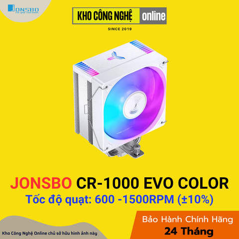 TẢN NHIỆT KHÍ CR-1000 EVO WHITE (Color)