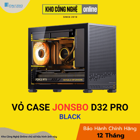 VỎ CASE PC JONSBO D32 PRO BLACK
