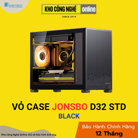 VỎ CASE PC JONSBO D32 STD BLACK