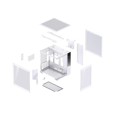 VỎ CASE PC JONSBO D34 WHITE