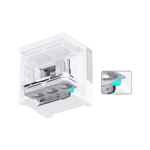 VỎ CASE PC JONSBO D34 WHITE