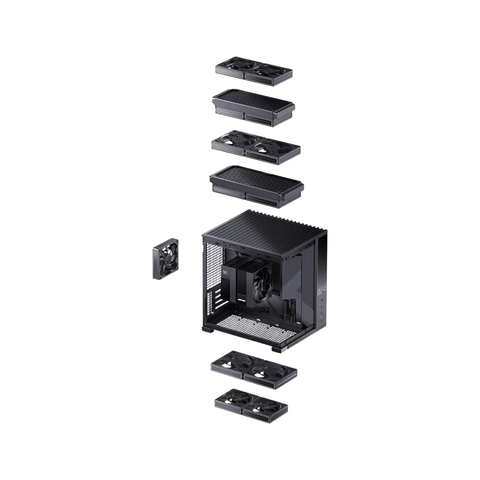 VỎ CASE PC JONSBO D34 BLACK