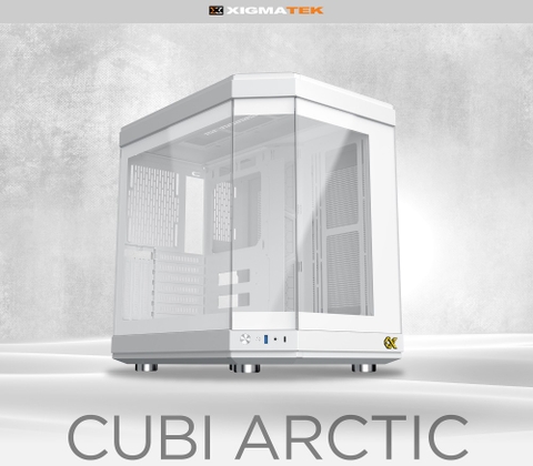 Vỏ case máy tính XIGMATEK ALPHA - CUBI ARTIC (EN41976) - PREMIUM GAMING ATX