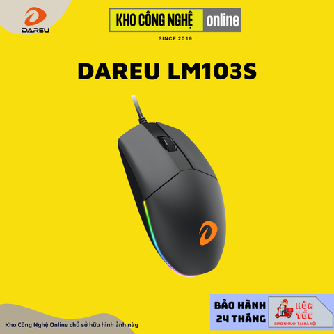 Chuột Dareu LM130s (RGB, USB)