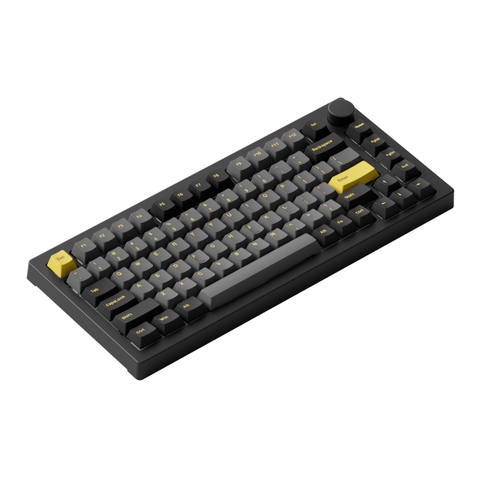 Bàn phím cơ AKKO 5075B Plus Black & Gold (Multi-modes / Led RGB / Gasket mount)