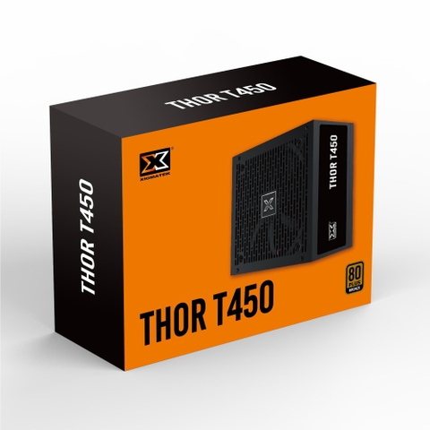 Nguồn máy tính XIGMATEK Thor T450 / T550 / T650 / T750 / T750M / T850M - 80PLUS BRONZE, 100% CÁP DẸT ĐEN