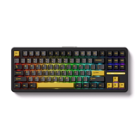 Bàn phím cơ AKKO TAC87 Black & Gold Mirror Switch (USB Type-C)