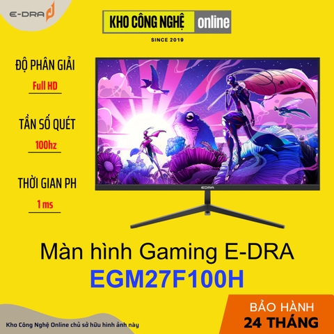 Màn hình Gaming EDRA EGM27F100H 27 inch FullHD 100Hz - Hàng Chính Hãng