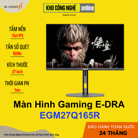 Màn hình gaming E-DRA EGM27Q165R